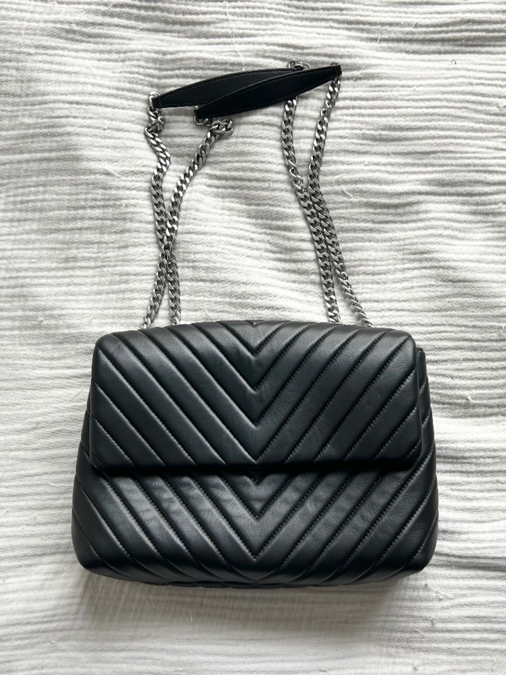 Quince Italian Leather Quilted Convertible Shoulder Bag